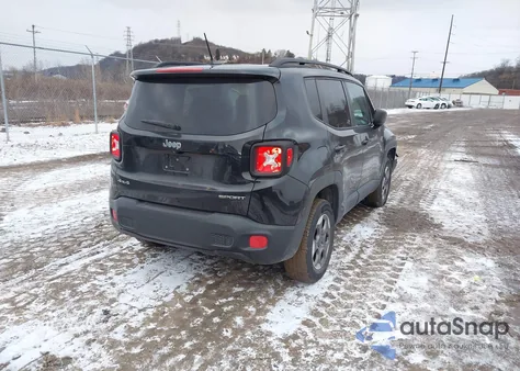 2017 Jeep Renegade Sport 4X4 z USA, uszkodzony, nr VIN ZACCJBAB2HPF29378